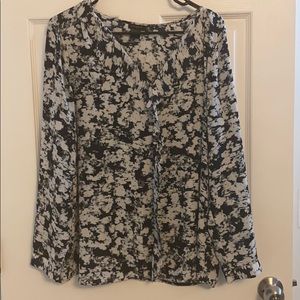 Floral long sleeve blouse